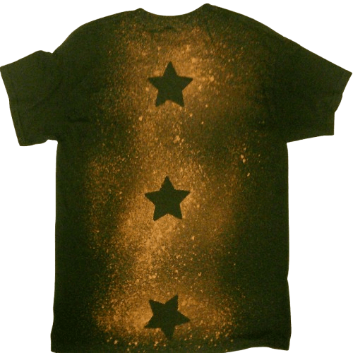 KITOS STAR GRAPHIC BLACK T-SHIRT
