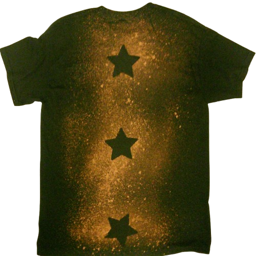 KITOS STAR GRAPHIC BLACK T-SHIRT