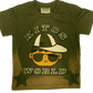 KIDS KITOS WORLD GRAY T-SHIRT