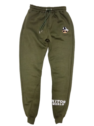 KITOS WORLD GREEN JOGGER PANTS