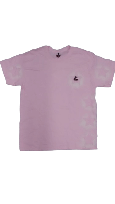 Kitos star t-shirts in soft cotton, featuring stars and the kitos logo on the left side, true to size.