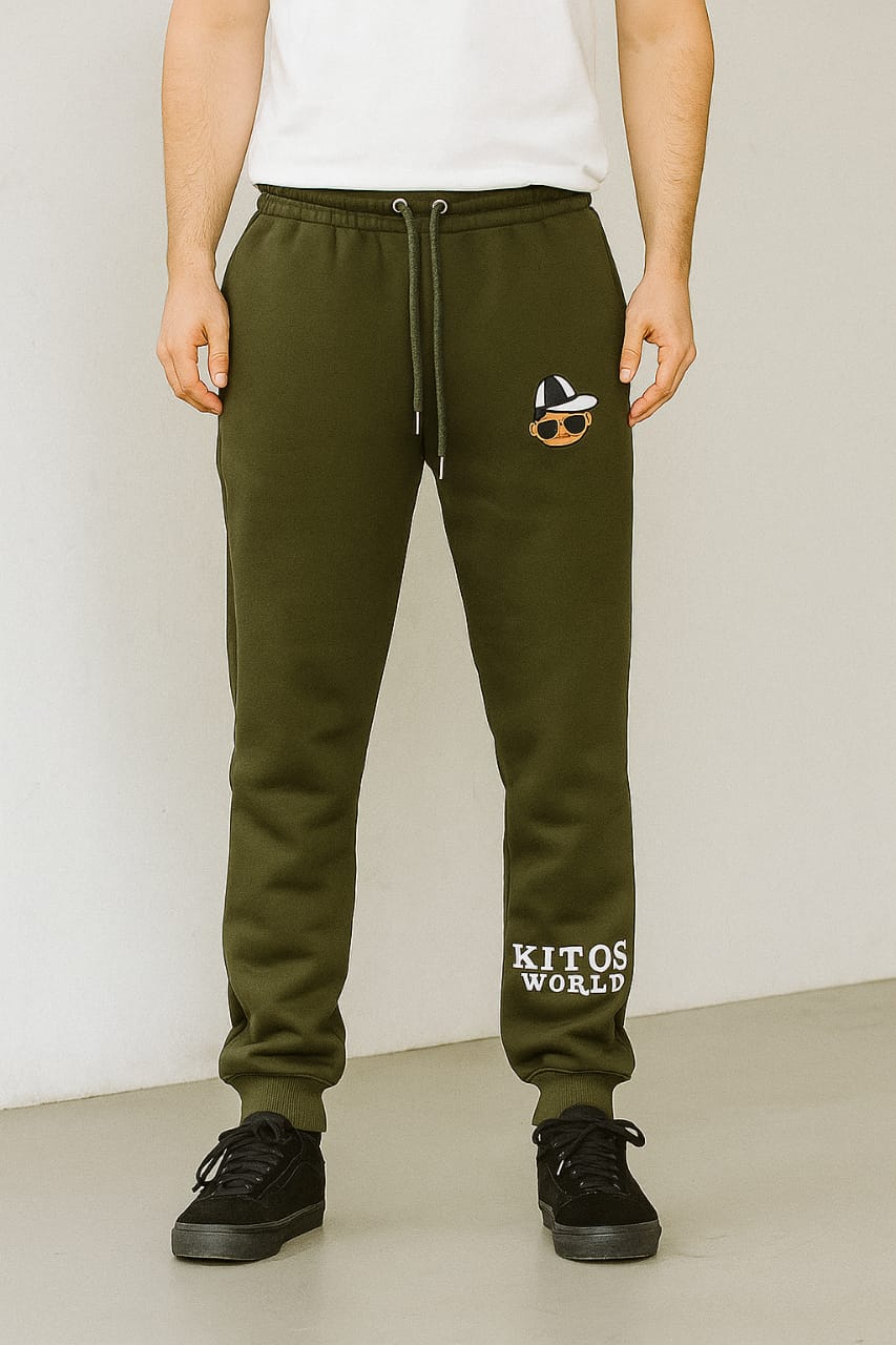 KITOS WORLD GREEN JOGGER PANTS