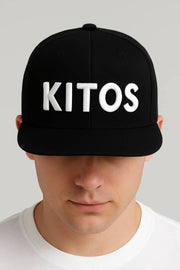 KITOS BLACK SNAPBACK HAT