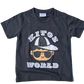KIDS BLACK KITOS WORLD T-SHIRT