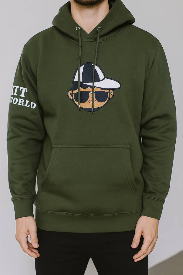 KITOS WORLD GREEN HOODIE