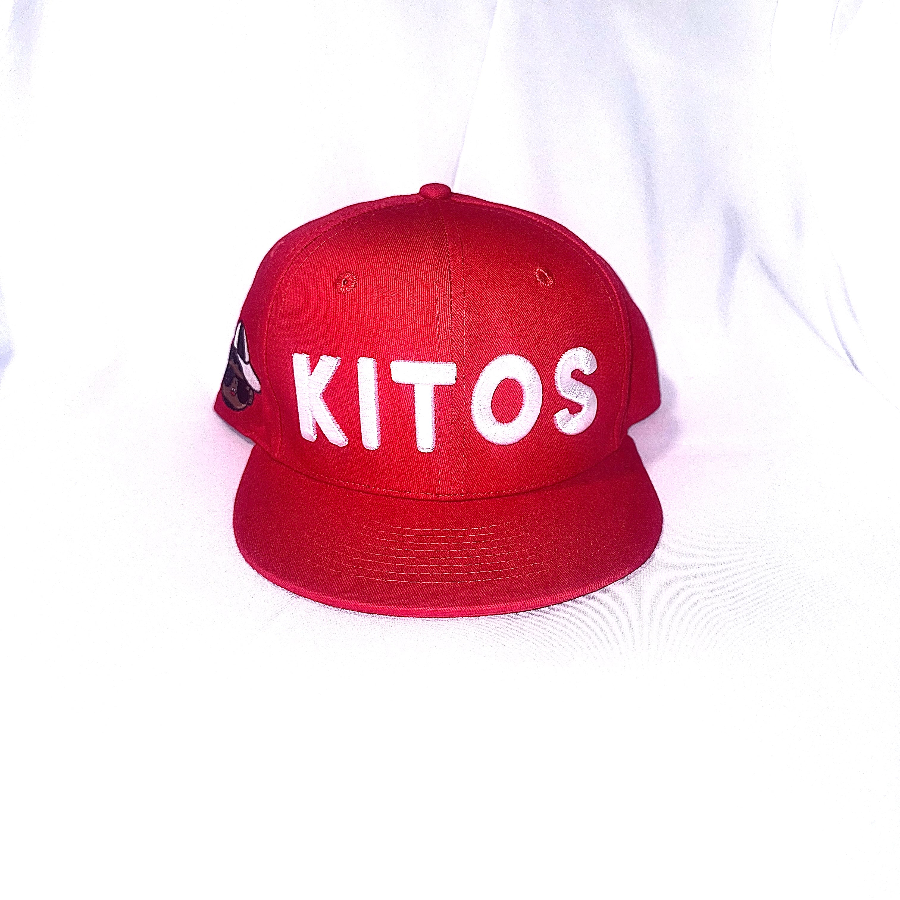 KITOS Red Snapback Hat - Stylish & Adjustable Fit – Kitos World